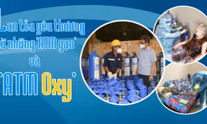 Lan toả yêu thương từ những ‘ATM gạo’ và ‘ATM oxy’
