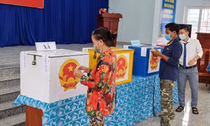 Người dân xã đảo duy nhất của TP Hồ Chí Minh háo hức đi bầu cử