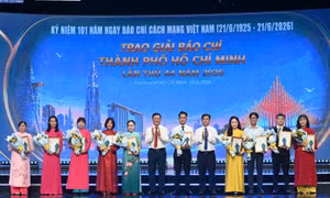 72 tác phẩm được vinh danh tại Giải Báo chí TP Hồ Chí Minh lần thứ 44