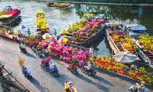 TP Hồ Chí Minh: Các chợ hoa Tết... ngóng người mua