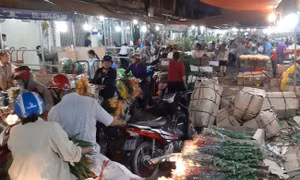 Nhộn nhịp mua sắm hoa tươi trong ngày giáp Tết tại TP Hồ Chí Minh