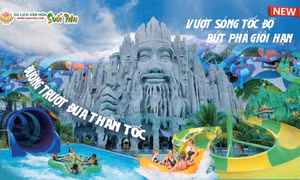 Biển Tiên Đồng Suối Tiên tái xuất 'cực chất' với đường trượt đua thần tốc