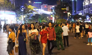 TP Hồ Chí Minh có thêm nhiều tuyến phố đi bộ ở khu vực trung tâm