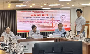 TP Hồ Chí Minh: Ra mắt vở cải lương ‘Nợ nước non'