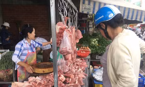 Sức mua thịt lợn giảm mạnh trước tin dịch tả lợn tiến sát TP Hồ Chí Minh