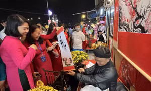 TP Hồ Chí Minh: Khai mạc Hội hoa Xuân Tao Đàn và chợ hoa Xuân 'Trên bến dưới thuyền'