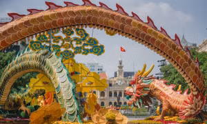 TP Hồ Chí Minh: Diện mạo đường hoa Nguyễn Huệ trước giờ mở cửa