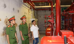 Bình Dương: Kiểm tra đột xuất công tác PCCC tại chung cư trong đêm