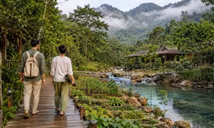 Du lịch xanh mở rộng trải nghiệm văn hóa, sức khỏe cho du khách