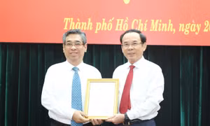 Ông Nguyễn Phước Lộc giữ chức Phó Bí thư Thành ủy TP Hồ Chí Minh
