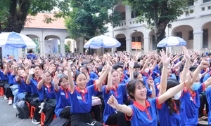 TP Hồ Chí Minh: 3.000 sinh viên tình nguyện tiếp sức cho thí sinh 
