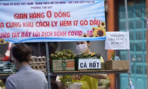 ‘Siêu thị 0 đồng’ lan tỏa tình người giữa mùa dịch tại TP Hồ Chí Minh