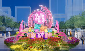 Hé lộ phối cảnh Đường hoa Tết, Hội hoa Xuân 2019 tại TP Hồ Chí Minh