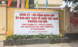 Địa chỉ cụ thể trụ sở 168 phường, xã tại TP Hồ Chí Minh mới được áp dụng từ ngày 1/7