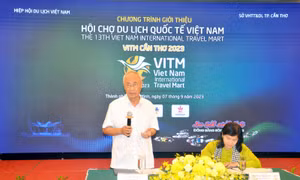 350 gian hàng tham gia Hội chợ Du lịch quốc tế Việt Nam - VITM Cần Thơ 2023