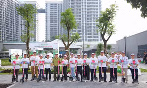 Becamex Tokyu, AEON Việt Nam trồng gần 1.500 cây xanh Midori Park