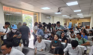 TP Hồ Chí Minh: Người dân xếp hàng chờ làm căn cước theo quy định mới