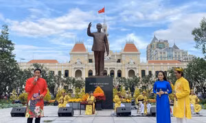 TP Hồ Chí Minh: Biểu diễn đờn ca tài tử để hút khách du Xuân 