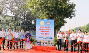 TP Hồ Chí Minh: Khởi công xây dựng đường sách Thành phố Thủ Đức
