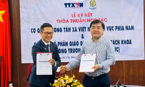 Cơ quan TTXVN khu vực phía Nam kí kết hợp tác với Hệ thống trường Pathway Tuệ Đức