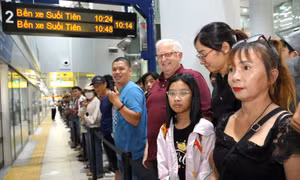 Ngành du lịch TP Hồ Chí Minh hưởng lợi từ tuyến metro số 1
