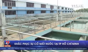 Rò rỉ đường ống, nhiều khu vực ở TP Hồ Chí Minh bị cắt nước 