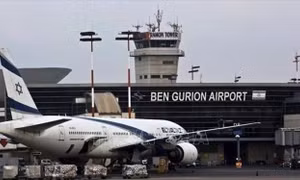 Israel: Sân bay Ben Gurion chỉ hoạt động 1/3 công suất do máy bay quân sự Mỹ