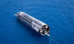 Tên lửa Starship của SpaceX rơi xuống đảo Giáng Sinh