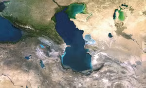 Chiến sự Iran và Ukraine đang giao nhau tại hồ nước lớn nhất thế giới