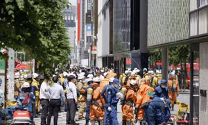 Nhật Bản: Xảy ra vụ xịt chất lạ ngay trung tâm Tokyo khiến hàng chục người bị thương