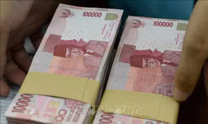 Đồng rupiah của Indonesia giảm xuống mức thấp kỷ lục so với USD