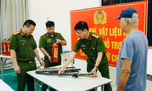 Phát động thi đua tuyên truyền Luật Quản lý, sử dụng vũ khí, vật liệu nổ, công cụ hỗ trợ 