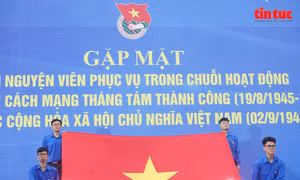 Sẽ có 8.800 tình nguyện viên Thủ đô tiếp sức cho ngày hội non sông