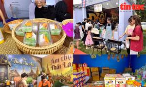 Sắc màu văn hóa 'xứ chùa vàng' sống động giữa lòng Thủ đô 