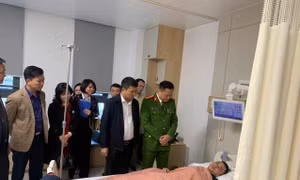 Tạm giữ hình sự 2 đối tượng đâm bị thương công an khi làm nhiệm vụ 