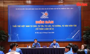Thanh niên thảo luận giải pháp phát triển văn hóa, kinh tế số và công dân số