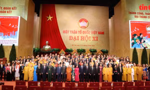 Thông cáo báo chí ngày làm việc thứ hai Đại hội Đại biểu Toàn quốc Mặt trận Tổ quốc Việt Nam lần thứ XI, nhiệm kỳ 2026 - 2031 