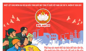 Từ ngày 11-13/5 sẽ diễn ra Đại hội đại biểu toàn quốc Mặt trận Tổ quốc Việt Nam lần thứ XI