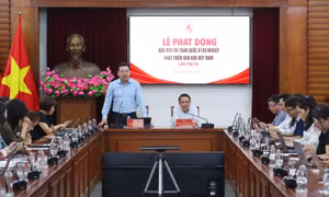 Phát động Giải Báo chí toàn quốc ‘Vì sự nghiệp phát triển Văn hóa Việt Nam’ năm 2026