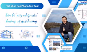 Nhà khoa học Phạm Anh Tuấn bền bỉ ‘xây nhịp cầu’ hướng về quê hương