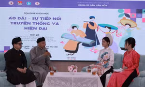 Tọa đàm áo dài ‘Việt Trang Tràng Sắc’: Gợi mở góc nhìn đa chiều về di sản