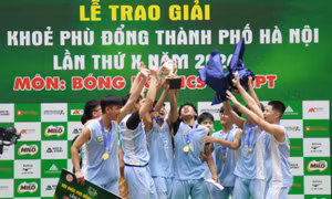 ‘Lộ diện’ 4 nhà vô địch môn bóng rổ tại Hội khỏe Phù Đổng TP Hà Nội 