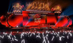 Đại nhạc hội Hoa Phượng Đỏ 2026: Công nghệ hiện đại thắp sáng Hải Phòng 
