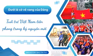 Dưới Lá cờ vẻ vang của Đảng, tuổi trẻ Việt Nam tiên phong trong kỷ nguyên mới