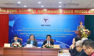 Tăng cường hợp tác quốc tế phố biến kiến thức khoa học hướng tới tăng trưởng xanh