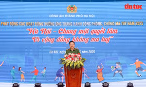 Hà Nội chung một quyết tâm vì cộng đồng không ma tuý 