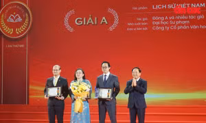 Hai bộ sách lịch sử xuất sắc giành giải A Giải thưởng Sách Quốc gia lần thứ 8