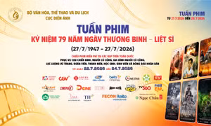 Chiếu phim miễn phí trên toàn quốc nhân kỷ niệm 79 năm Ngày Thương binh - Liệt sĩ