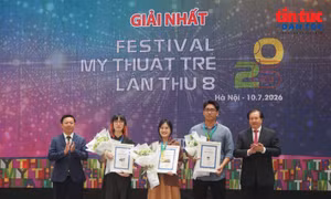 Giải thưởng Festival Mỹ thuật trẻ lần thứ 8: Giới thiệu những sáng tạo xuất sắc của nghệ sĩ trẻ