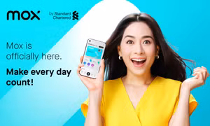 Ngân hàng ảo Mox của Standard Chartered cung cấp dịch vụ ngân hàng bán lẻ thông qua ứng dụng riêng